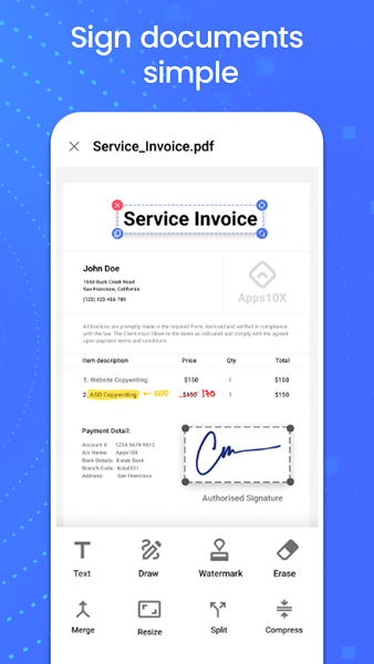 Scanner App: Scan All Document - Image screenshot of android app