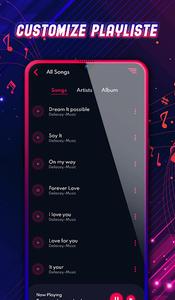 Music Player Style Galaxy S20 & S21 Ultra & S10 - عکس برنامه موبایلی اندروید