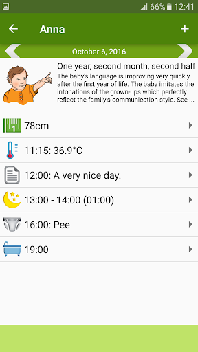 WomanLog Baby Calendar - عکس برنامه موبایلی اندروید