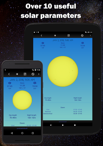 Moon Phase Calendar - Image screenshot of android app