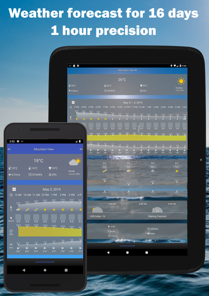 Pocket Weather - عکس برنامه موبایلی اندروید