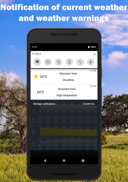 Pocket Weather - عکس برنامه موبایلی اندروید