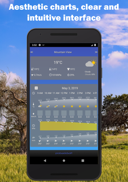 Pocket Weather - Image screenshot of android app