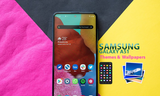 Samsung Galaxy A51 Themes,Ringtone & Launcher 2021 - عکس برنامه موبایلی اندروید