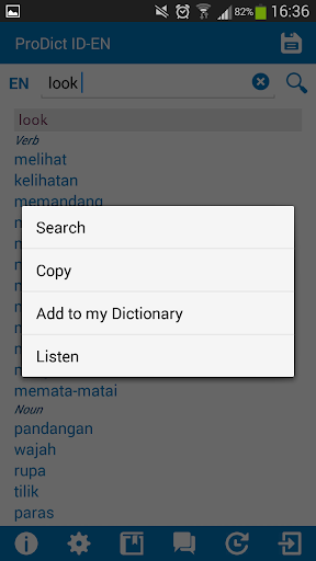 Indonesian-English dictionary - عکس برنامه موبایلی اندروید