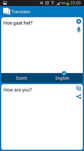 Dutch - English dictionary - عکس برنامه موبایلی اندروید