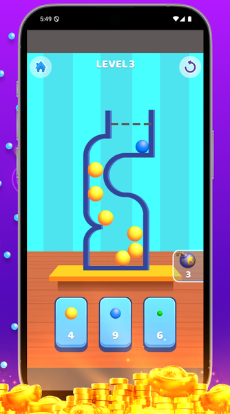 Plinko Bonus - Gameplay image of android game