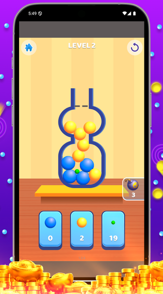 Plinko Bonus - Gameplay image of android game