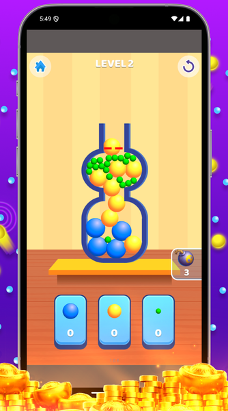 Plinko Bonus - Gameplay image of android game