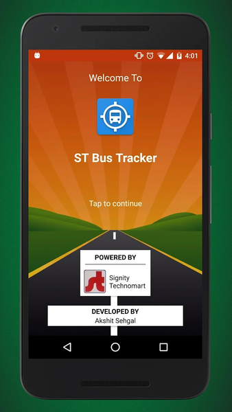 ST Bus Tracker - Image screenshot of android app