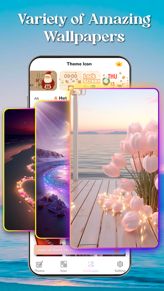 Icon Pack: Theme, Icon Changer - عکس برنامه موبایلی اندروید