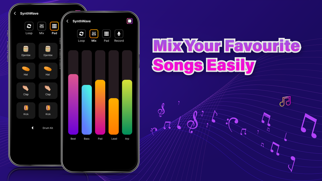DJ Music Mixer - DJ Mix Studio - عکس برنامه موبایلی اندروید