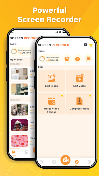 Screen Recorder - Recorder - عکس برنامه موبایلی اندروید