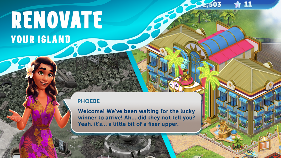 Paradise Fortune Casino Slots - Gameplay image of android game