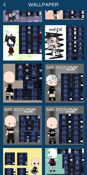 Girl outfits deals gacha life