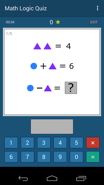 Logic Quiz: Train your Brain - Gameplay image of android game