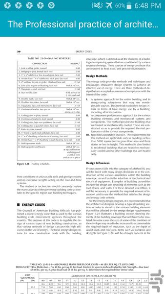 The Professional practice of archite - Image screenshot of android app
