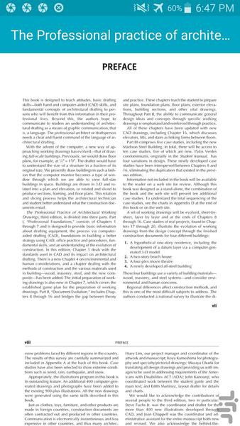The Professional practice of archite - Image screenshot of android app