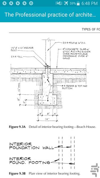 The Professional practice of archite - Image screenshot of android app