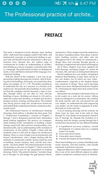 The Professional practice of archite - Image screenshot of android app