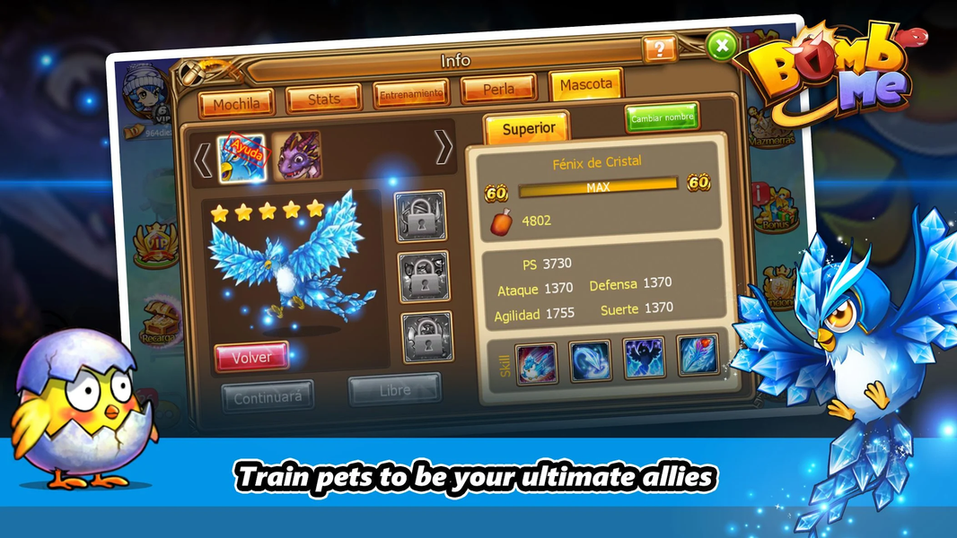 Bomb Me Español - Gameplay image of android game