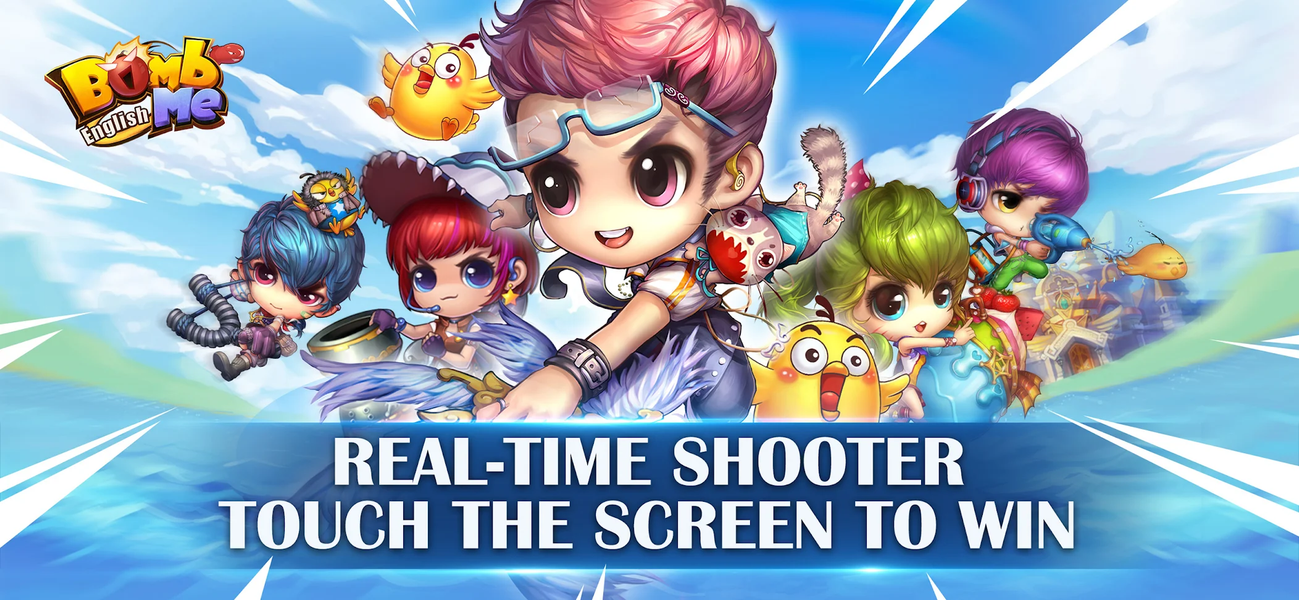 Bomb Me English - PvP Shooter - Gameplay image of android game