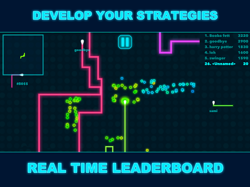 powerline.io - Gameplay image of android game
