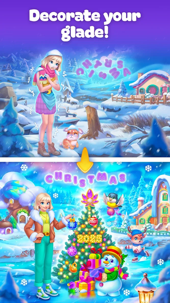 Tile Seasons: Match and Farm - Gameplay image of android game