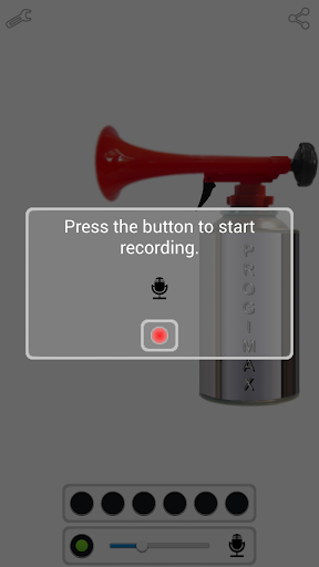 Stadium Horn (Simulator) - Gameplay image of android game