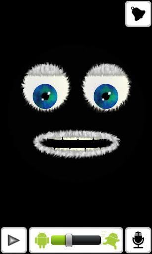 Talking Hairy Ball - Gameplay image of android game