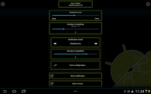 Whistle Me - Image screenshot of android app