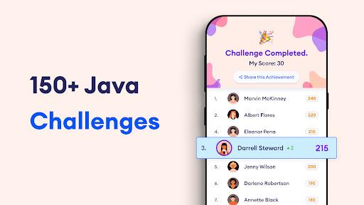 Learn Java - عکس برنامه موبایلی اندروید