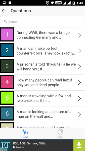 150+ Brain Teasers - Image screenshot of android app