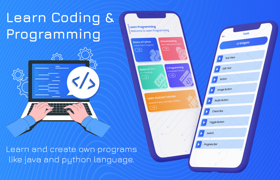 Python Coding - Learn to Code - عکس برنامه موبایلی اندروید