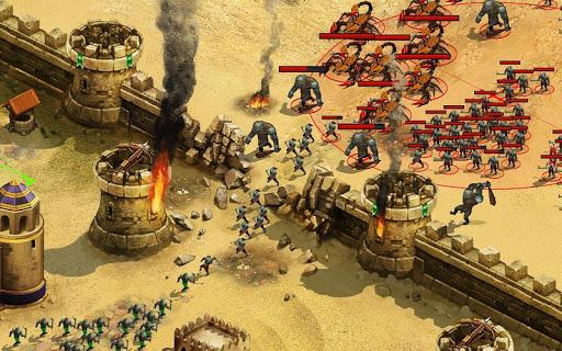 Throne Rush - Gameplay image of android game