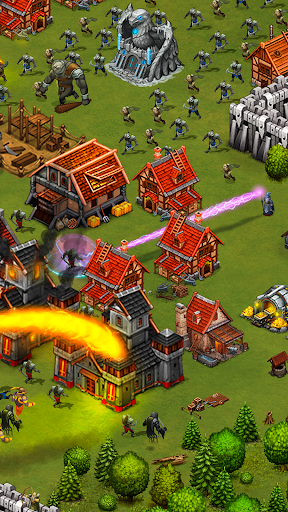 Throne Rush - Gameplay image of android game