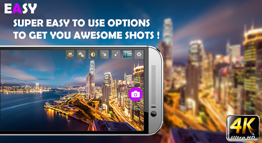UHD DSLR Camera 4k - Image screenshot of android app