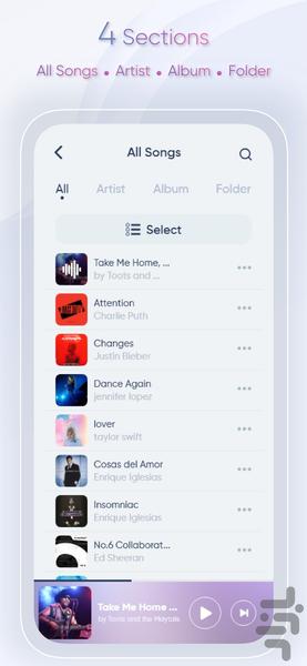 Music Player - Image screenshot of android app