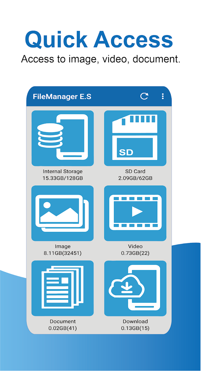 برنامه FileManager E.S - دانلود | بازار