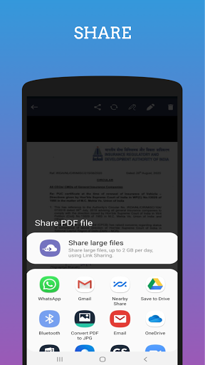Scanezy - Document Scanner, PDF Viewer & Manager - عکس برنامه موبایلی اندروید