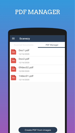 Scanezy - Document Scanner, PDF Viewer & Manager - عکس برنامه موبایلی اندروید