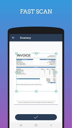 Scanezy - Document Scanner, PDF Viewer & Manager - Image screenshot of android app