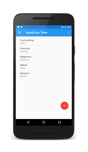 SpeedCube Timer - Rubik Chrono - Image screenshot of android app