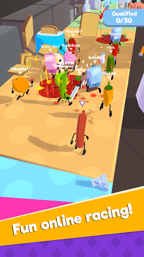 Epic Fall - Multiplayer Run Fu - Gameplay image of android game