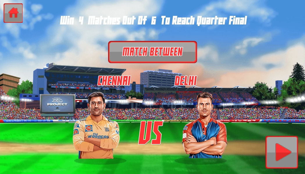 IPL cricket game : Mr IPL T20 - Gameplay image of android game
