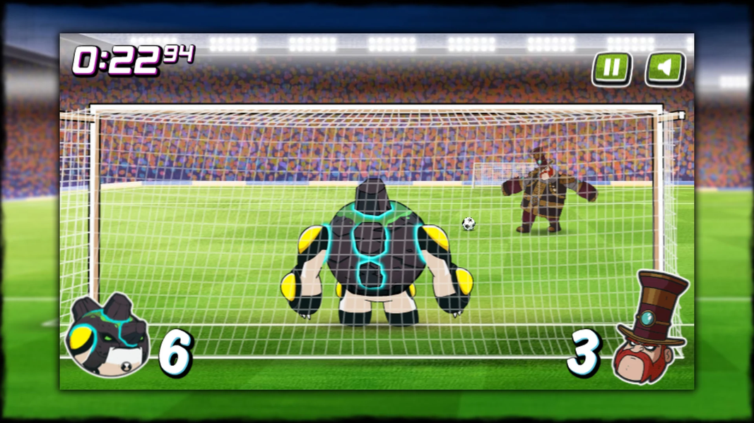 Ben and penalty world cup omni - Gameplay image of android game