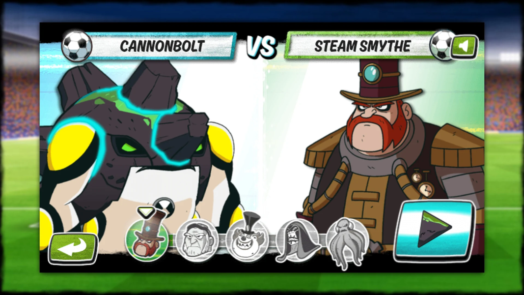 Ben and penalty world cup omni - Gameplay image of android game