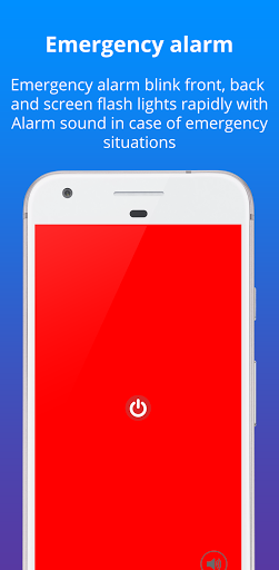 Bright Front & back flashlight - Image screenshot of android app