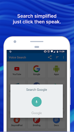 Voice Search: Search Assistant - عکس برنامه موبایلی اندروید