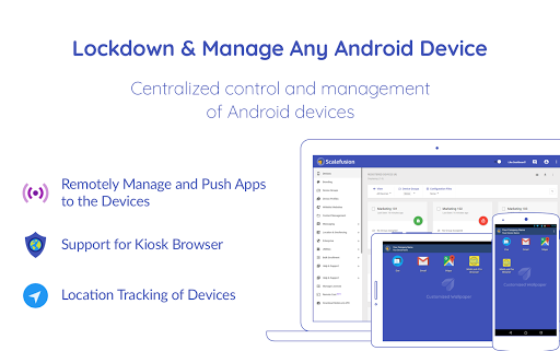 Scalefusion -Kiosk & MDM Agent - عکس برنامه موبایلی اندروید